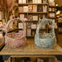 Metal Baby Decoration A0931 /P& B/ 09-77, 09-78