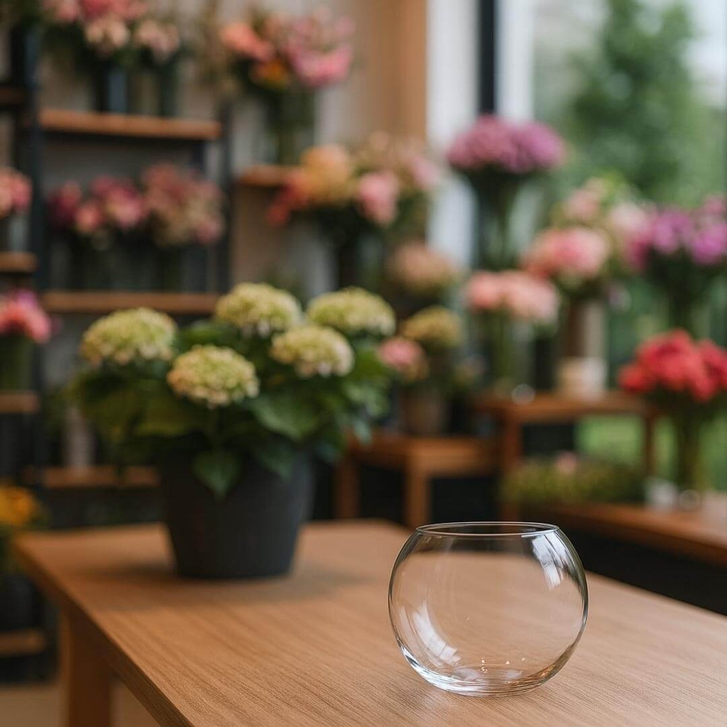 Fish Bowl Vase - GS-0997