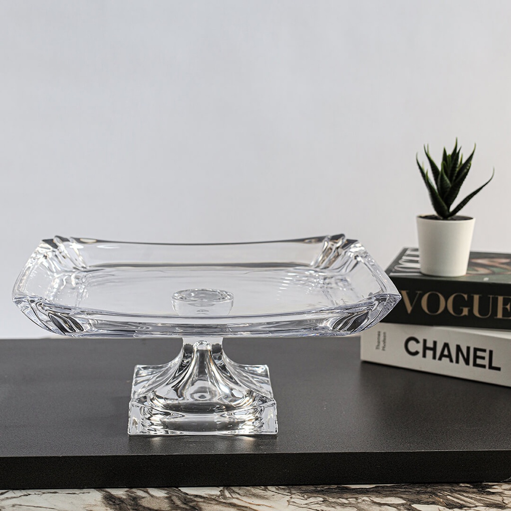 Crystal Glass Plate GS-1132