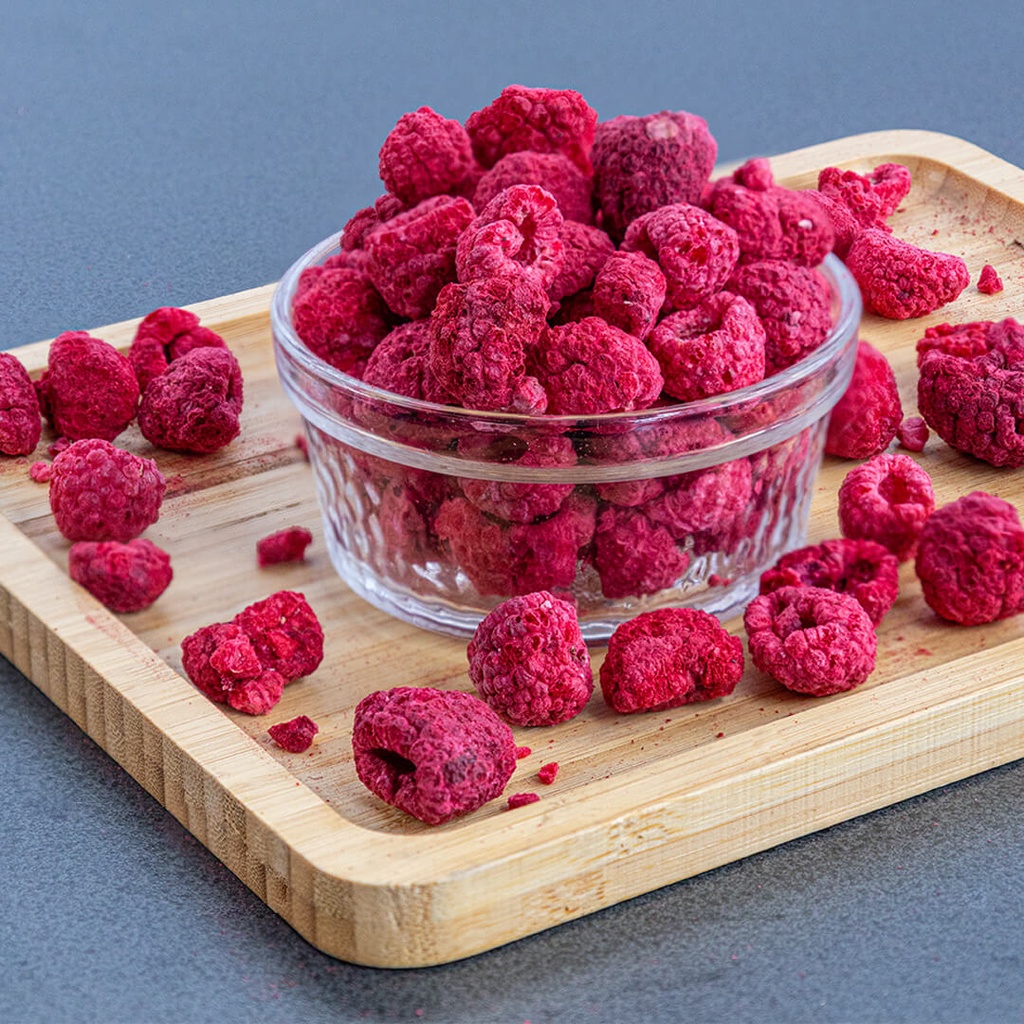 Crunchy Freeze-Dried Whole Raspberry