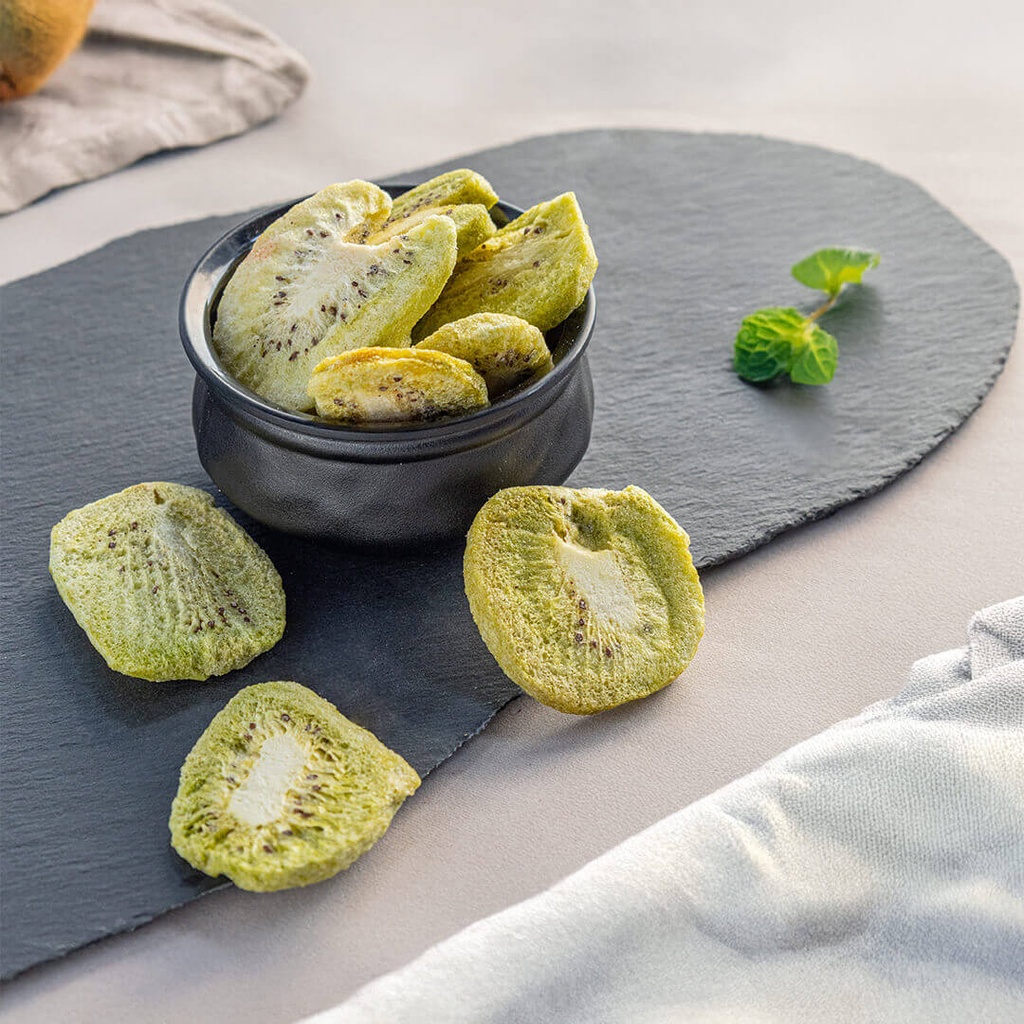 Crunchy Freeze-Dried Slice Kiwi with Sugar