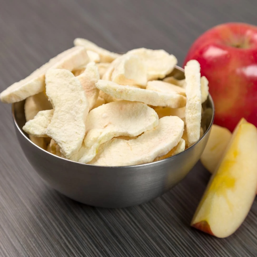 Crunchy Freeze-Dried Slice Apple with Sugar