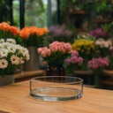 Flat Cylinder Vase GS-396