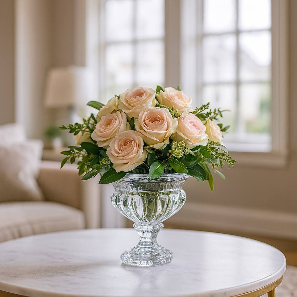 Crystal Glass Vase GS-616