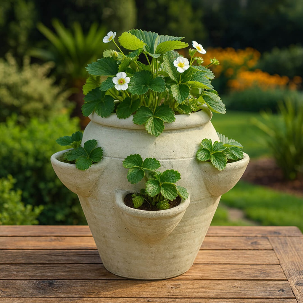 Jarre Strawberry pot D40 H40