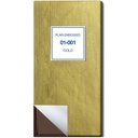 Chocolate Paper - Laminated - PLAIN EMBOSSED