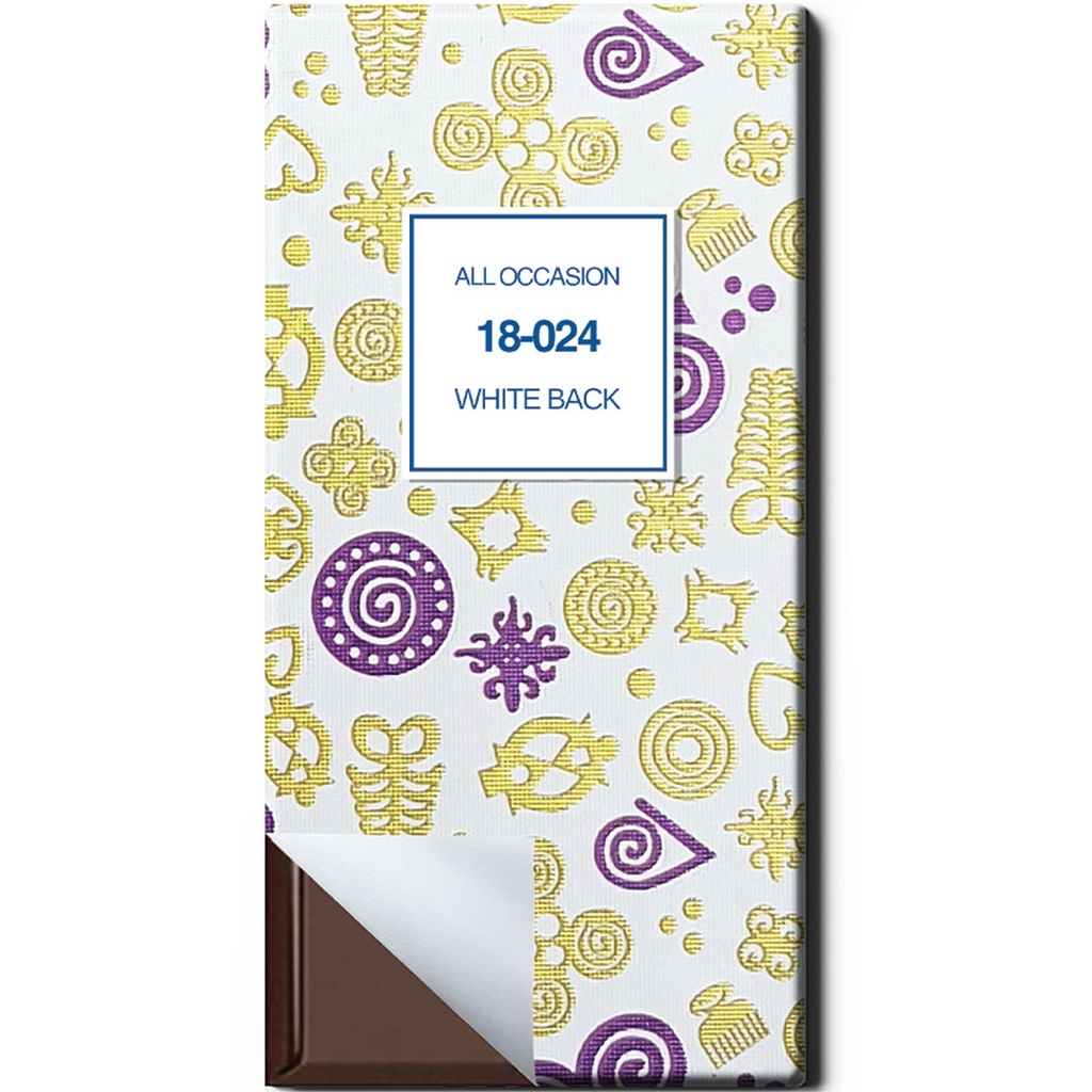 Chocolate Paper - Laminated - ALL OCCASION