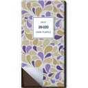 Chocolate Paper - Laminated - DROPS