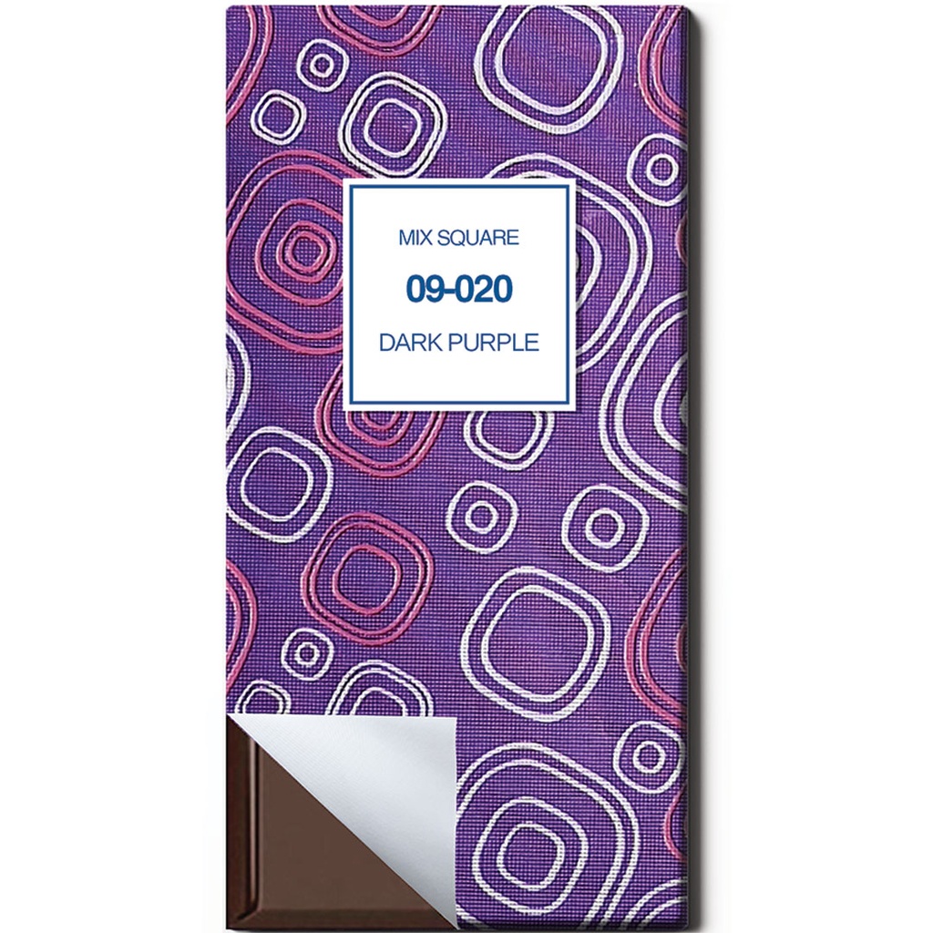 Chocolate Paper - Laminated - MIX SQUARE