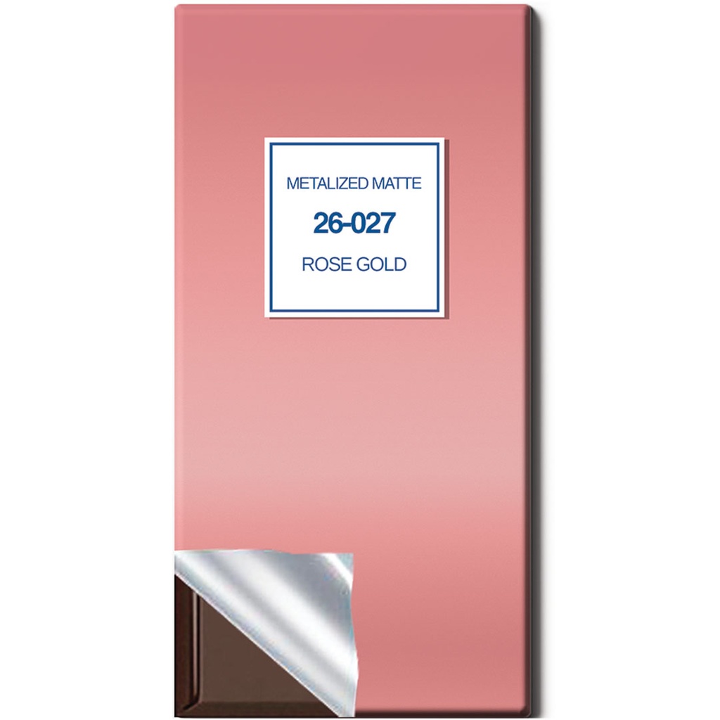 Chocolate Paper - Metalized - Matt