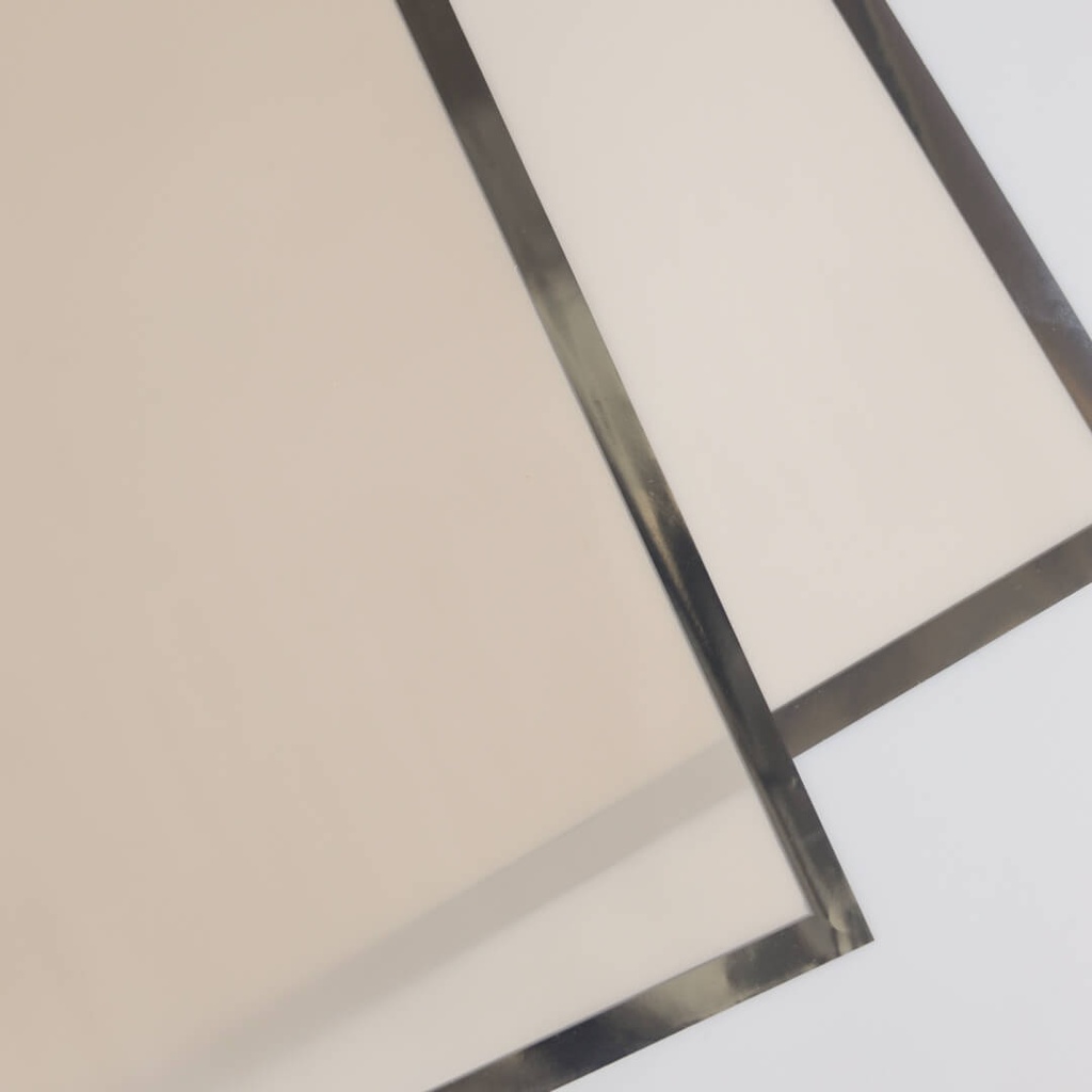 Gift Paper - Silver Edge