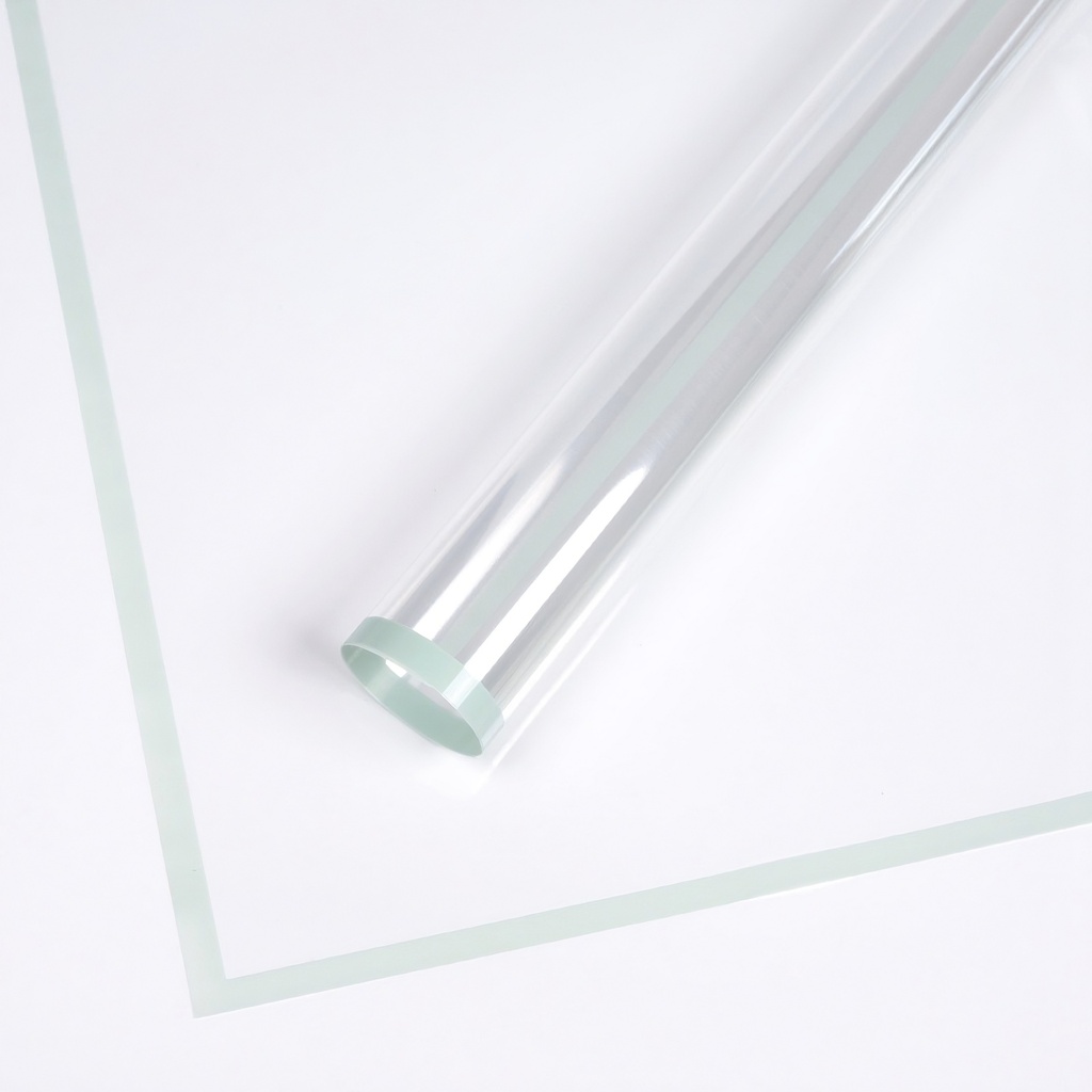 Gift Paper - Clear With Color Edge