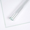 Gift Paper - Clear With Color Edge