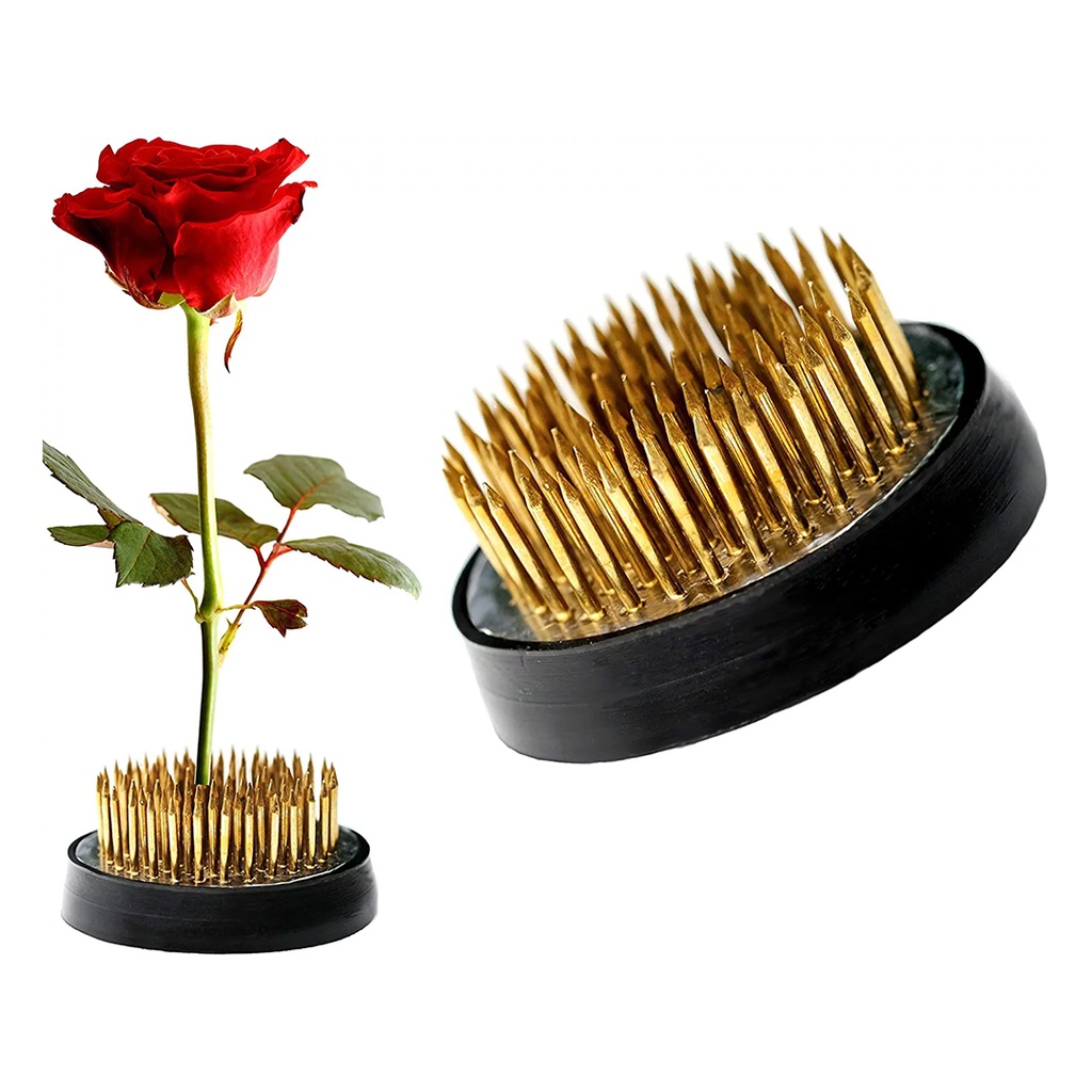 Floral Frog Kenzan - Rectangle