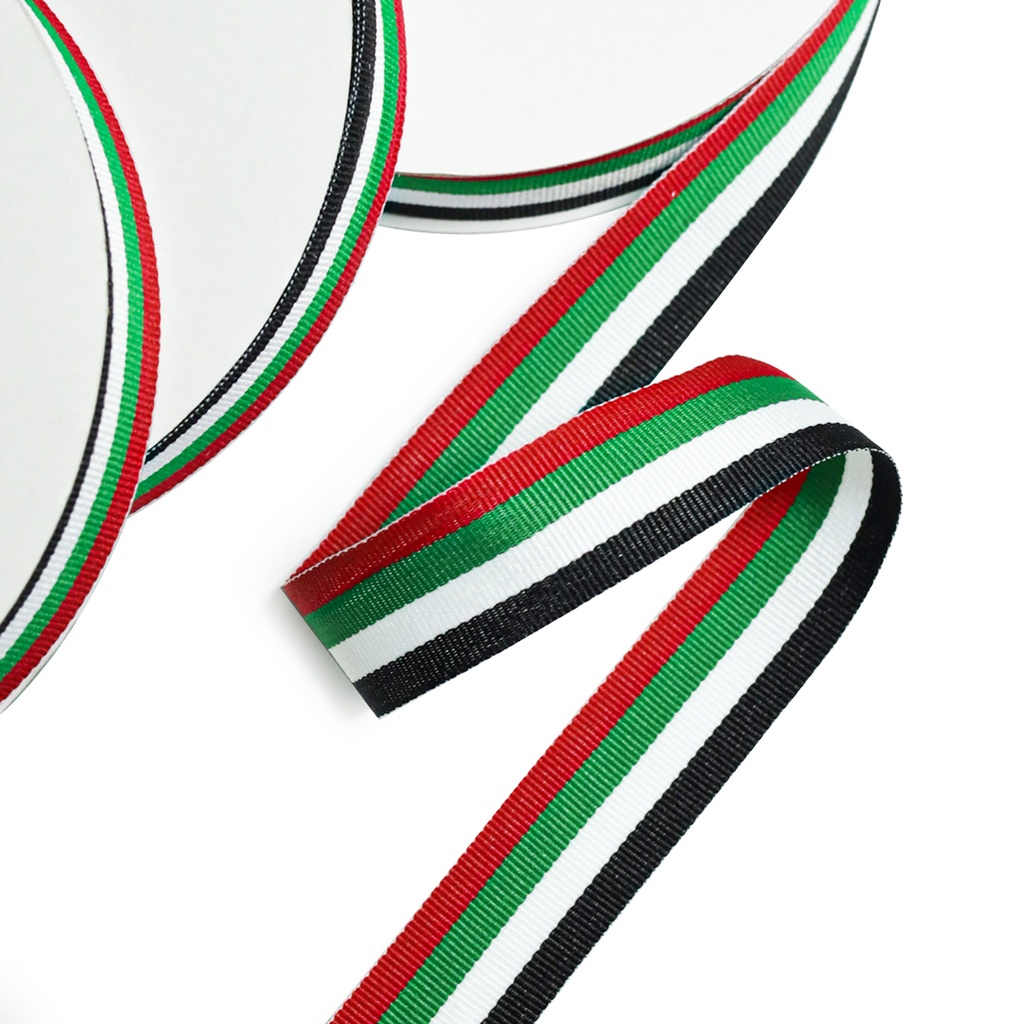 Ribbon UAE Flag 25 MM