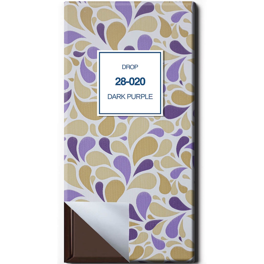 Chocolate Paper - Laminated - DROPS