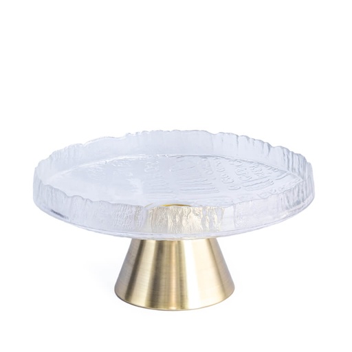 [GS-1123] Glass Decoration Plate GS-1123
