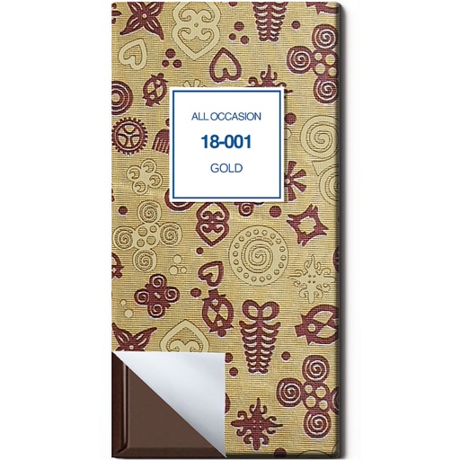 Chocolate Paper - Laminated - ALL OCCASION