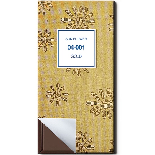 Chocolate Paper - Laminated - SUN FLOWER