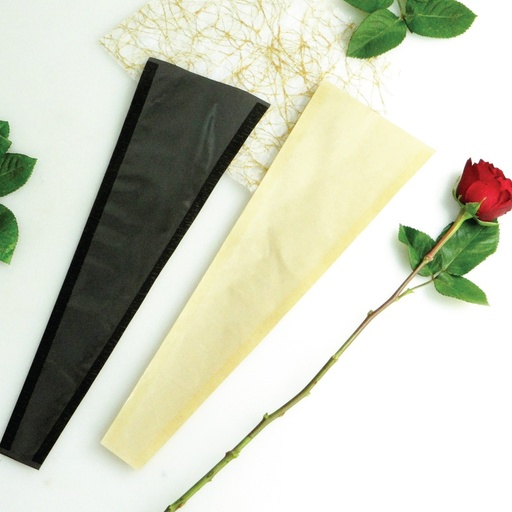 Single Rose Sleeve - Kraft #01