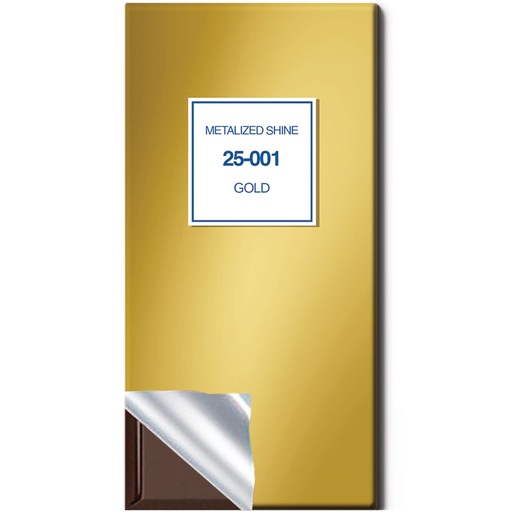 Chocolate Paper - Metalized - Shine